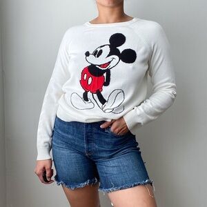 Disney Mickey Mouse 100% Cotton Lightweight Sweater Large